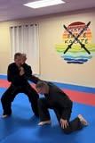 Students in action during class